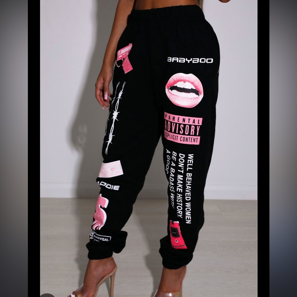 Babyboo Graphic Sweatpants